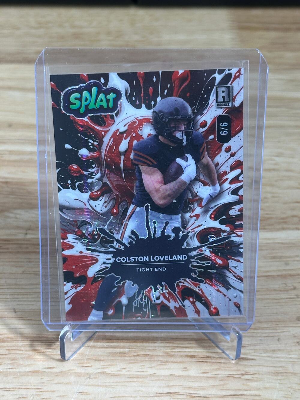 2025 Wild Card Splat Colston Loveland /6 - SBRED04-CL
